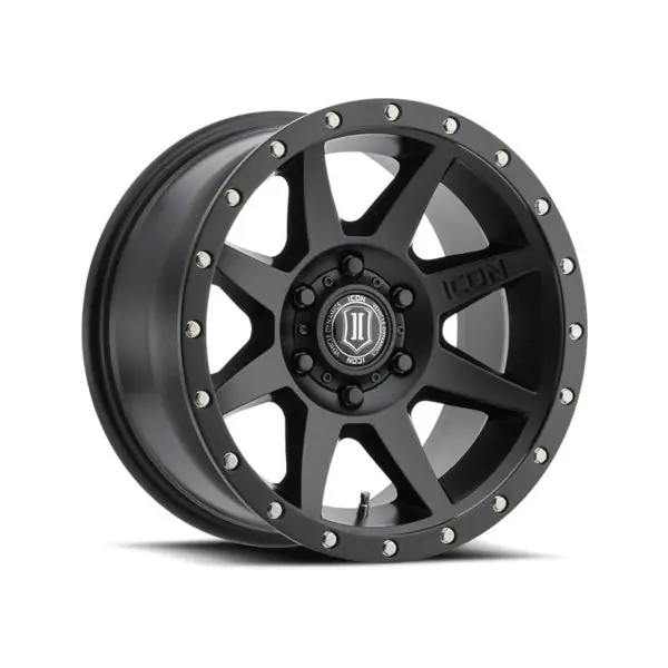 ICON Rebound Pro 17x8.5 6x135 6mm Offset 5in BS 87.1mm Bore Satin Black Wheel