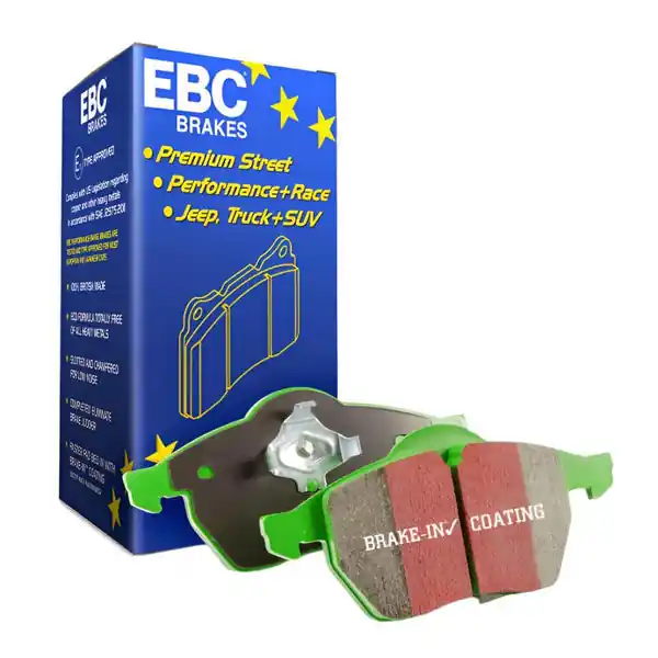 EBC 73-76 Mg MGB GT V8 3.5 Greenstuff Front Brake Pads