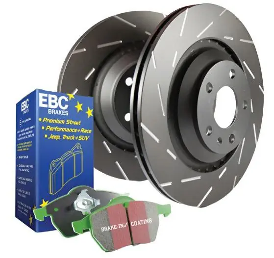 EBC S2 Kits Greenstuff Pads and USR Rotors