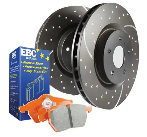 EBC S8 Kits Orangestuff Pads and GD Rotors