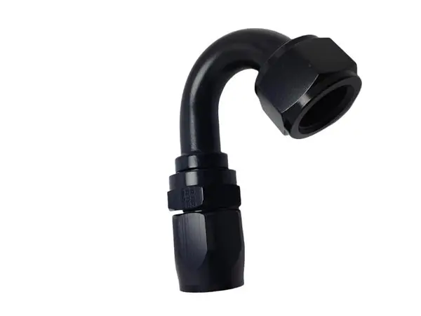 Fragola -16AN x 150 Degree Pro-Flow Hose End - Black