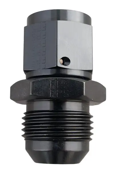 Fragola -6AN Nut x -4AN Male Swivel Reducer - Black