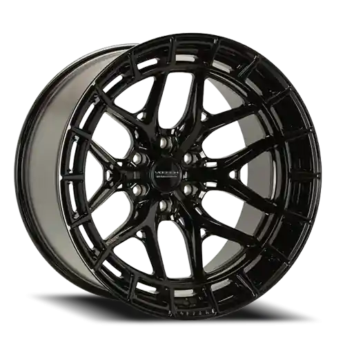 Vossen HFX-1 17x9 / 6x139.7 / ET0 / Deep / 106.1 CB - Gloss Black Wheel