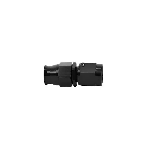 Aeromotive PTFE Hose End - AN-06 - Straight - Black Anodized