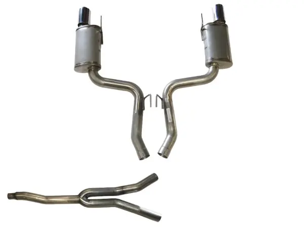 JBA 15-20 Ford Mustang EcoBoost 304 Stainless Steel Cat-Back Exhaust