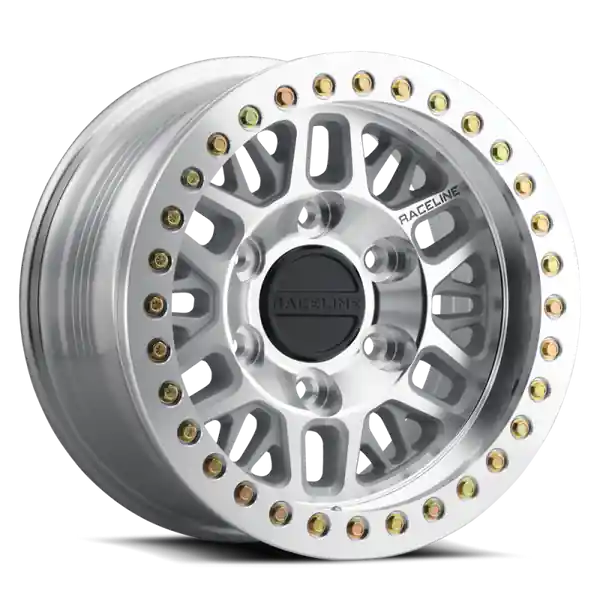 Raceline RT951M Ryno 17x9in / 5x127 BP / -38mm Offset / 83.82mm Bore - Machined Beadlock Wheel