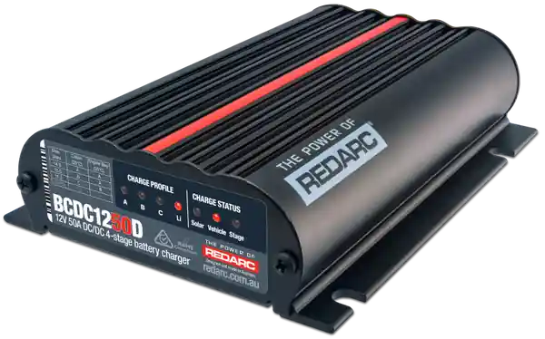 REDARC DC/DC 4-Stage In-Vehicle Battery Charger - 12V 50A
