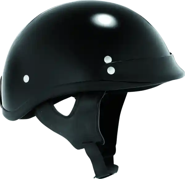 Skid Lids Traditional Helmet Black - Medium