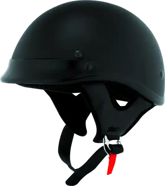 Skid Lids Traditional Helmet Flat Black - Small