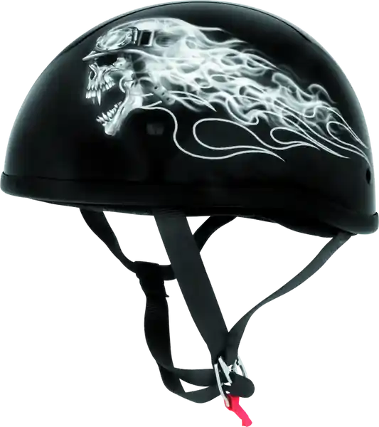 Skid Lids Biker Skull Original Helmet - Medium