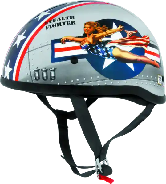 Skid Lids Bomber Pinup Original Helmet - Large