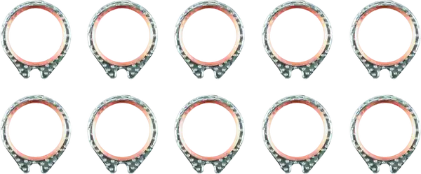 Twin Power 66-84 Shovelhead Big Twin Exhaust Gaskets Replaces 65834-68 Pr
