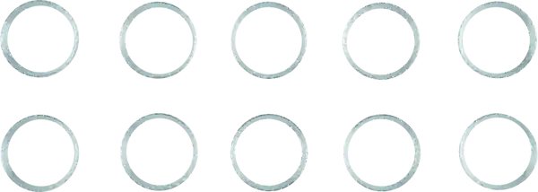 Twin Power 84-Up Evo BT and XL and M8 Exhaust Gaskets Replaces 65324-83 Tapered 10 Pk