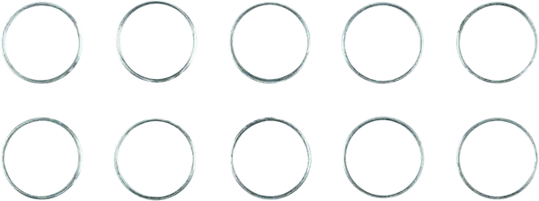 Twin Power 84-Up Evo BT and XL and M8 Exhaust Gaskets Replaces 65324-83 Extreme Performance 10 Pk