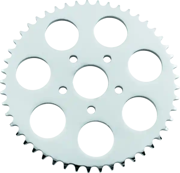 Twin Power 86-92 XL Chrome Disc Brake Rear Sprocket 49 Tooth Flat