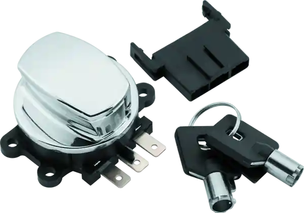 Twin Power 94-13 FLHR Chrome Fat Bob Styl Ignition Switch
