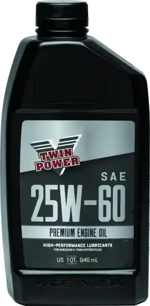 Twin Power 25W60 Premium Oil Quart