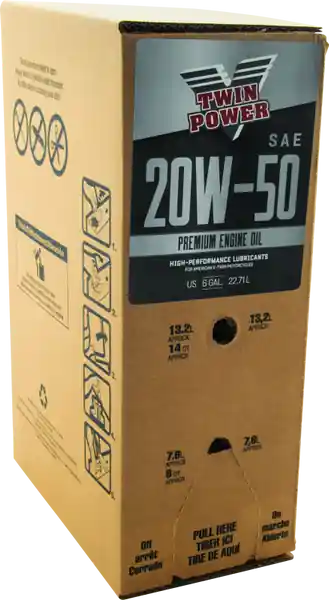Twin Power 20W50 Oil 6 Gallon Bag In Box