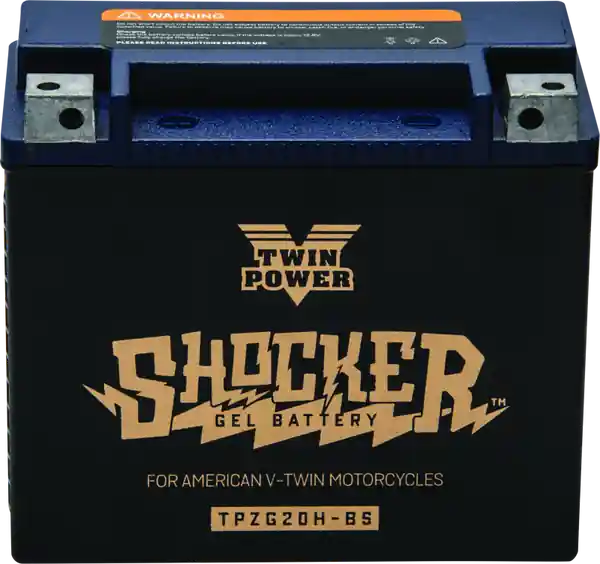 Twin Power YTX-20H Shocker Gel Battery Replaces H-D 65991-82B