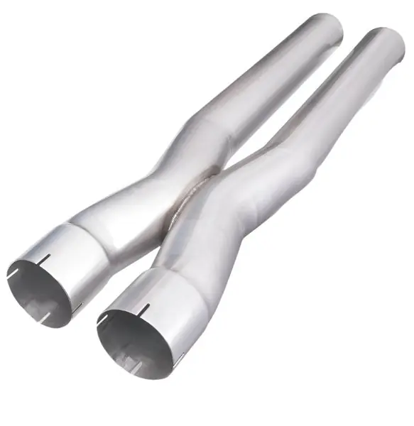 Stainless Works 3in X-Pipe (Parallel) w/ 4.125in Center-to-Center - 3in ID Expanded Inlets