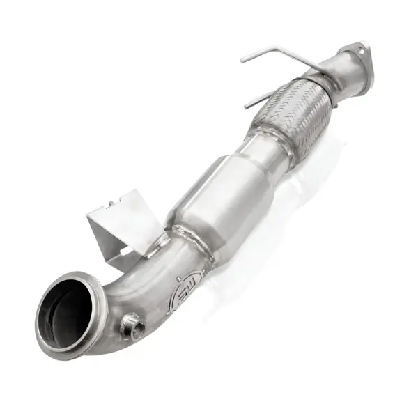 Stainless Works 2013-18 Ford Focus ST 3in High-Flow Cats Downpipe Factory Connection