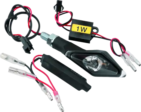 BikeMaster LED Alienangle Pair - Black