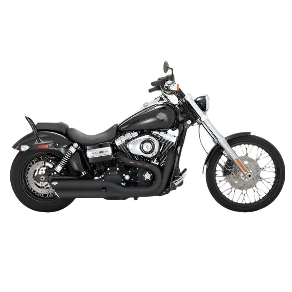 Vance & Hines Harley Davidson 08-17 Dyna / Fatbob/ Wide Glide Twin Slash 3in Slip-On Exhaust