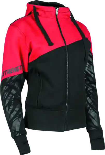 Speed and Strength Cat Outa Hell Hoody Red/Black Womens - XL