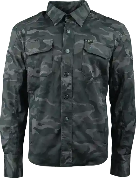 Speed and Strength Call to Arms Moto Shirt Camouflage - Medium