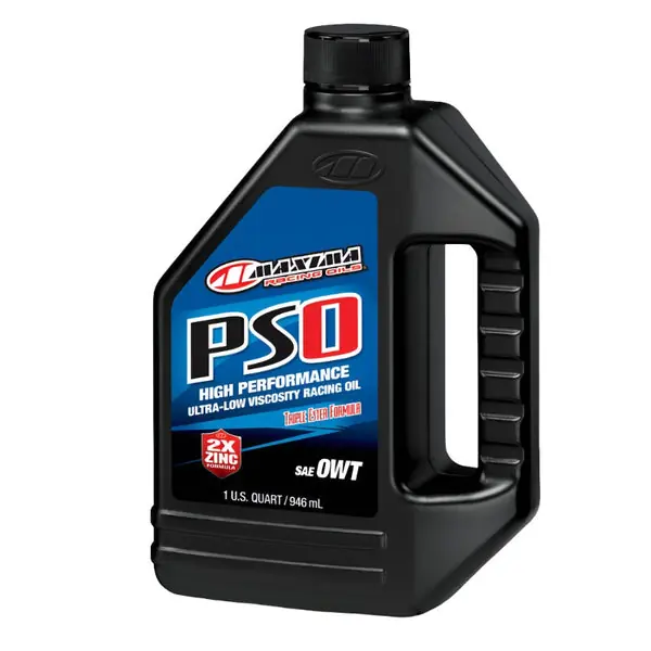 Maxima Performance Auto PS0 0WT Ultra-Low Viscosity Racing Oil - Quart
