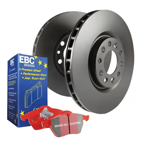 EBC S12 Kits Redstuff Pads and RK Rotors