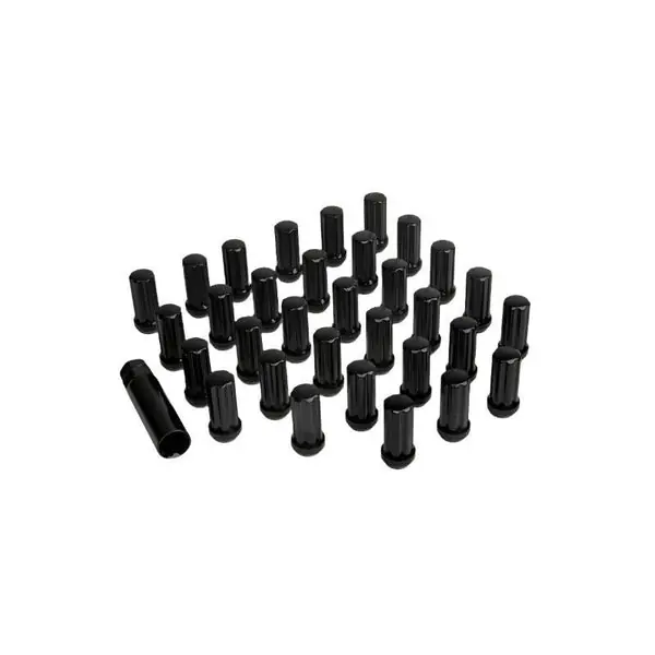 ICON Alloys Lug Nut Kit Black - 14x1.5 - 32 Lug Nuts w/ Key