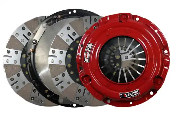 McLeod RXT Twin Disc Clutch Kit Chevy LSA 1-1/8 X 26 Spline Sprung Hub 6 Bolt Modular Assy w/ AL FW