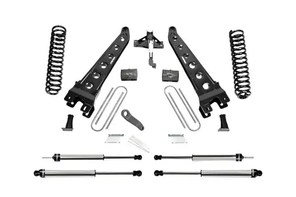 Fabtech 17-21 Ford F250/F350 4WD Diesel 6in Rad Arm Sys w/Coils & Dlss Shks