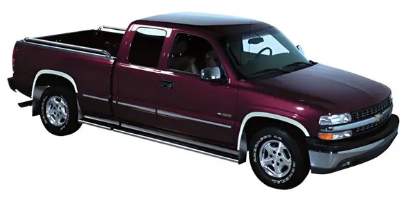 Putco 88-98 Chevrolet CK / Silverado (Incl Sportside) - Full w/o Flares Stainless Steel Fender Trim