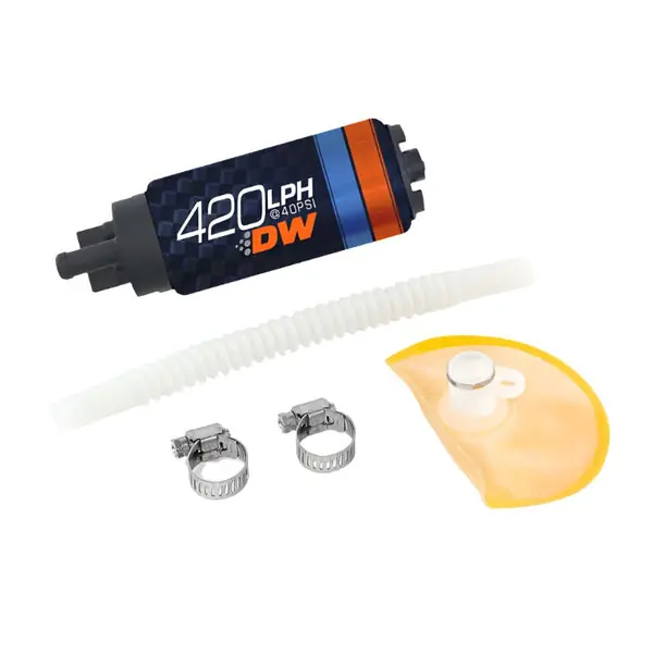 Deatschwerks DW420 Series 420lph In-Tank Fuel Pump w/ Install Kit For Mazda RX-8 04-08