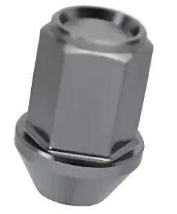 Project Kics 12X1.50 Gunmetal Leggdura Racing Lug Nuts (Laser Logo) - 20 PCS