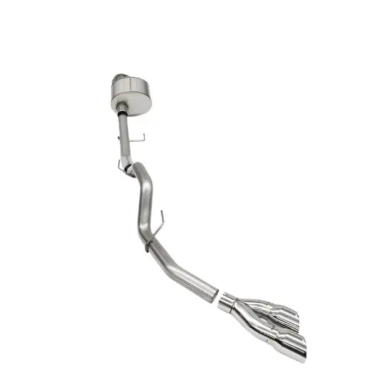 Corsa 2021-2022 Ford F-150 Regular Cab/6.5in Bed 5.0L V8 Xtreme Cat-Back Single Side Exit-Polished