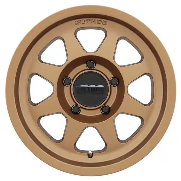 Method MR701 17x8.5 0mm Offset 5x150 110.5mm CB Method Bronze Wheel