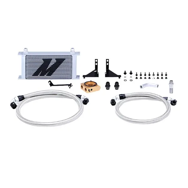 Mishimoto 14-16 Ford Fiesta ST Thermostatic Oil Cooler Kit - Silver