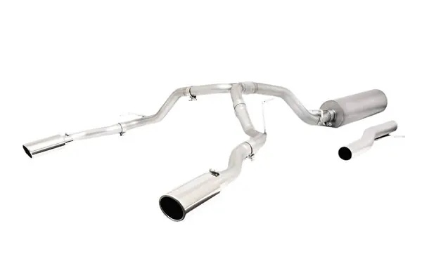 Gibson 21-22 GMC Yukon XL 1500/ Suburban 1500 5.3L 2/4wd Cat-Back Dual Split Exhaust