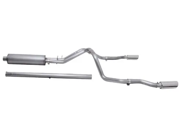 Gibson 19-23 Silverado/GMC Sierra 1500 5.3L Crew Cab Cat-Back Dual Extreme Exhaust