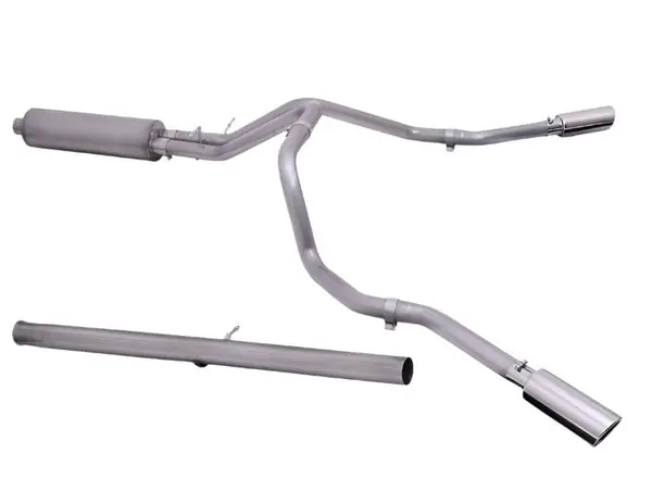 Gibson 20-22 Silverado/GMC Sierra 2500 HD 6.6L Crew Cab (Long Bed) Cat-Back Dual Extreme Exhaust