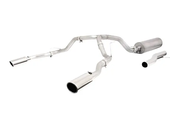 Gibson 21-22 GMC Yukon / Chevrolet Tahoe 5.3L 2/4wd Cat-Back Dual Split Exhaust - Stainless