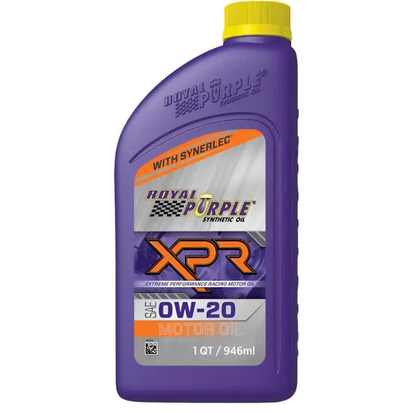 Royal Purple XPR Synthetic Extreme Performance 0W-20 Racing Oil - 1 Quart