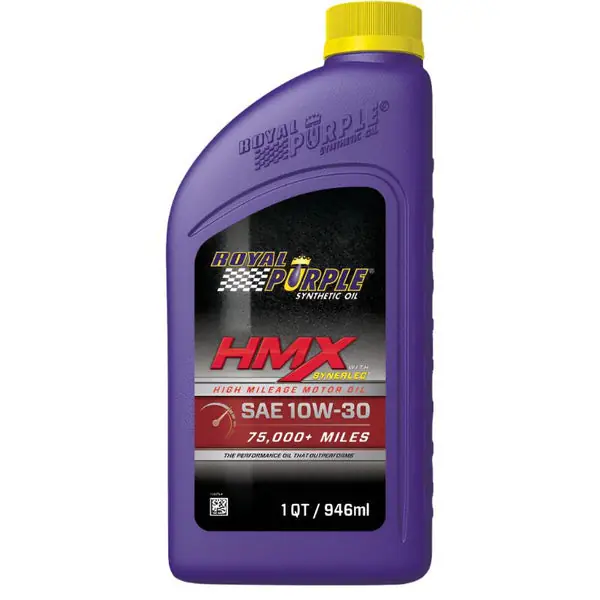Royal Purple HMX Premium Synthetic High Mileage 10W-30 Motor Oil - 1 Quart