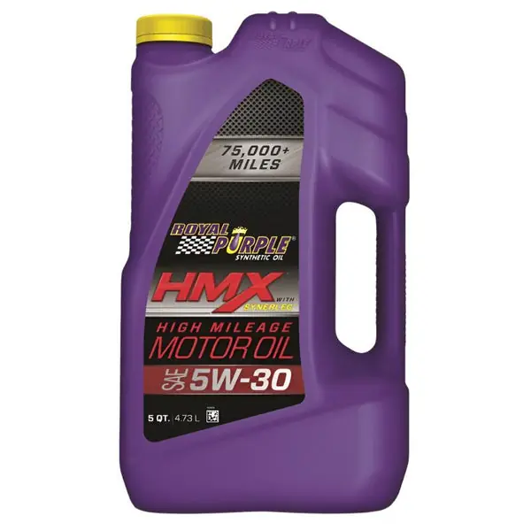 Royal Purple HMX Premium Synthetic High Mileage 5W-30 Motor Oil - 5 Quart
