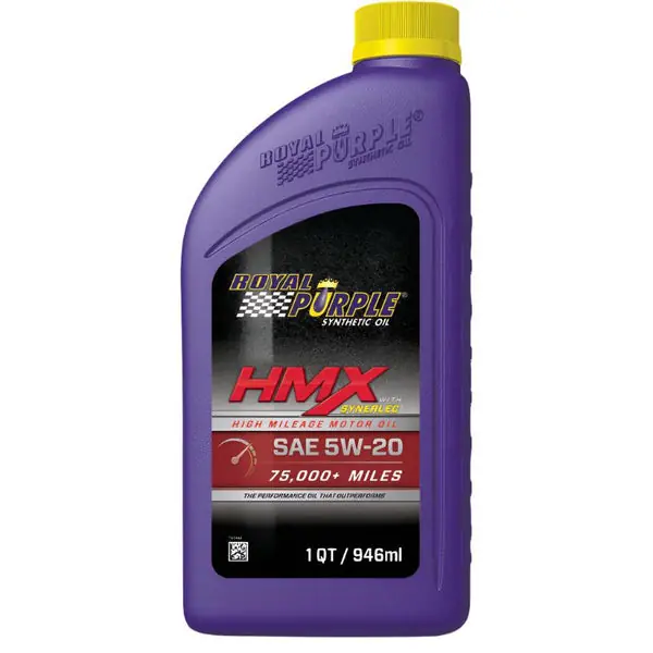 Royal Purple HMX Premium Synthetic High Mileage 5W-20 Motor Oil - 1 Quart