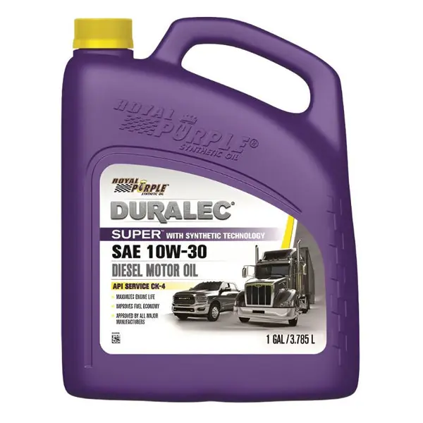 Royal Purple Duralec Super Diesel 10W-30 CK-4 Motor Oil - 1 Gallon
