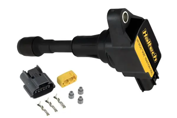 Haltech Hitachi R35 Ignition Coil w/Built-In Ignitor (Incl Plug & Pins)